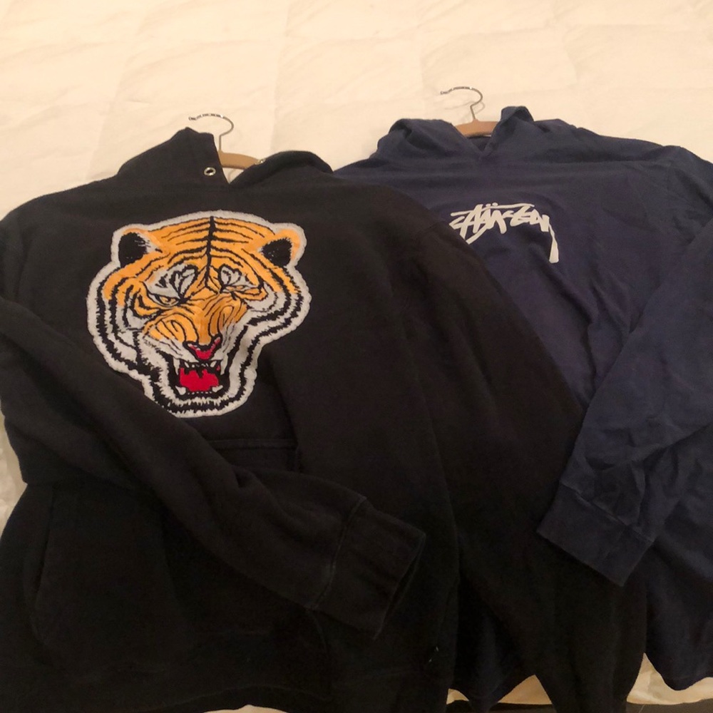 Men’s urban sweatshirts Undftd & Stussy size M